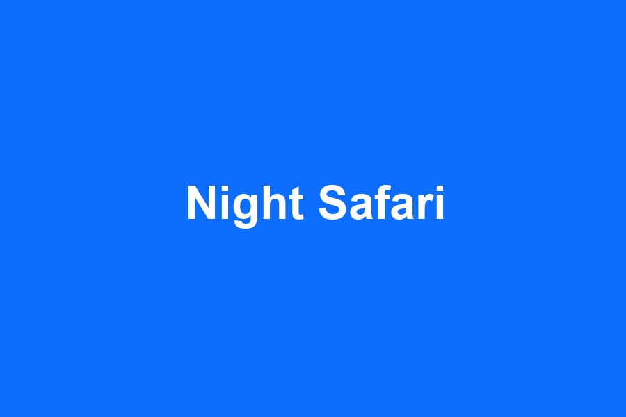 Night Safari