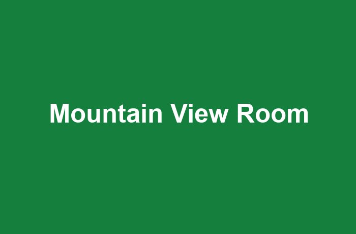 Mountain View Room