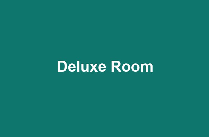Deluxe Room