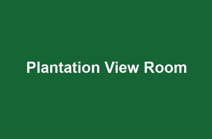 Plantation View Room